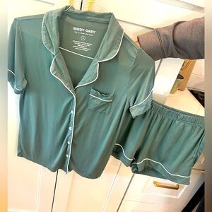Birdy Grey Pajamas Shirt and Short Set